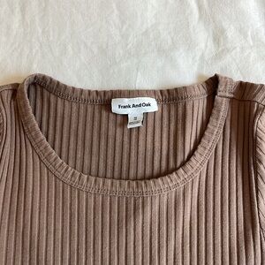 Frank And Oak Ribbed Tee (XS)
